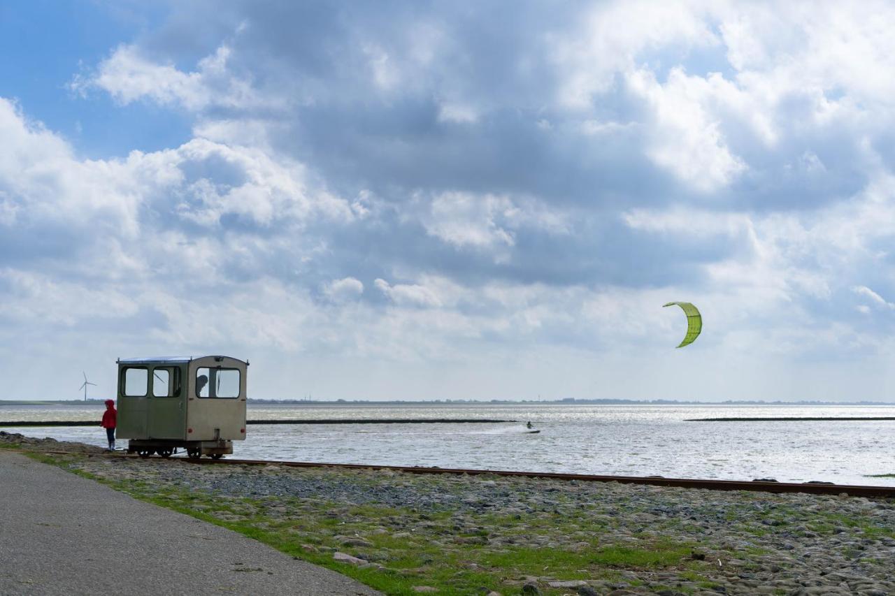 Ferienwohnung Hallighafen ブレートシュテット エクステリア 写真